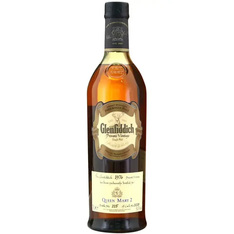Glenfiddich 1976 Private Vintage For Queen Mary 2 Cask Nr.21229