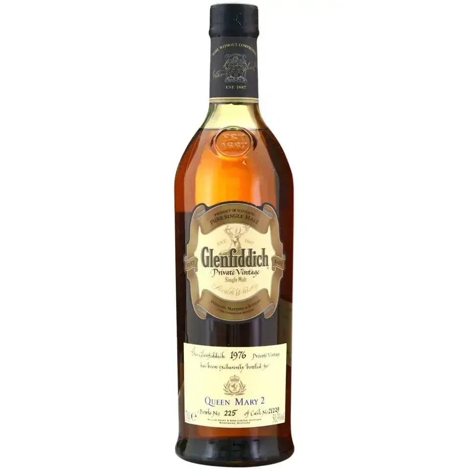Glenfiddich 1976 Private Vintage For Queen Mary 2 Cask Nr.21229