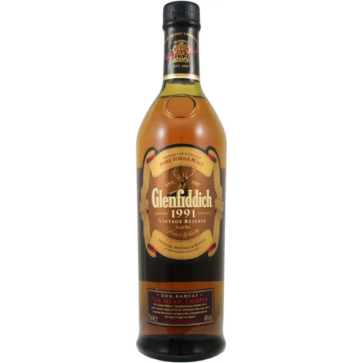 Glenfiddich 1991 Vintage Reserve Don Ramsay