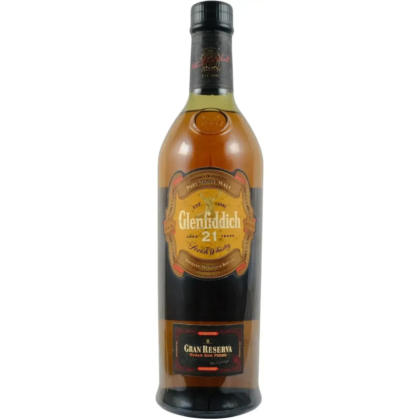 Glenfiddich 21 Years Old Gran Reserva - Cuban Rum Finish