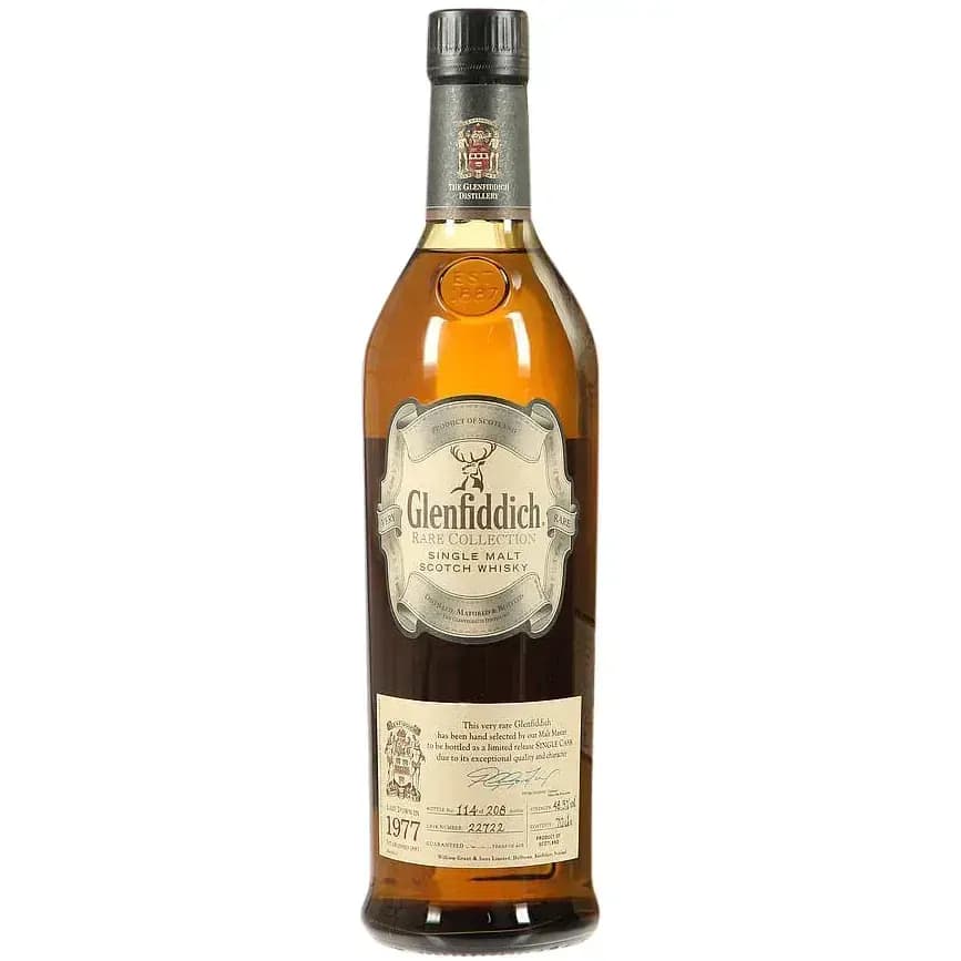 Glenfiddich 34 Years Old 1977 Rare Collection Cask Nr.22722