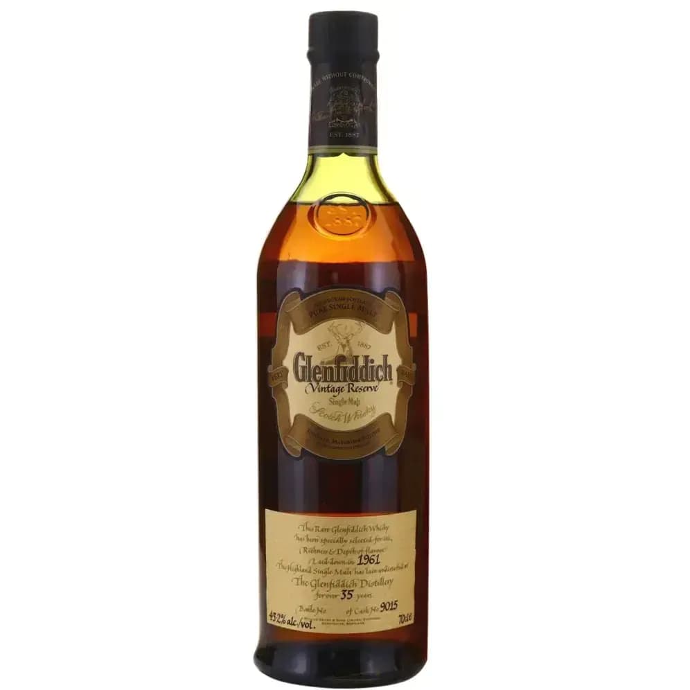 Glenfiddich 35 Years Old 1961 Vintage Reserve Cask Nr.9015