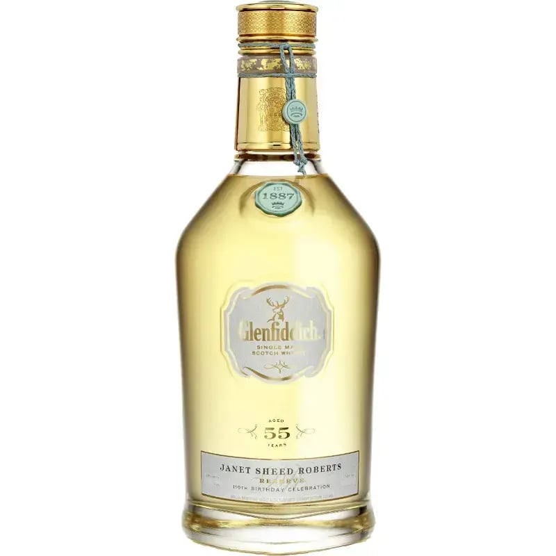Glenfiddich 55 Years Old 1955 Janet Sheed Roberts 110Th Birthday Celebration Cask Nr.4222