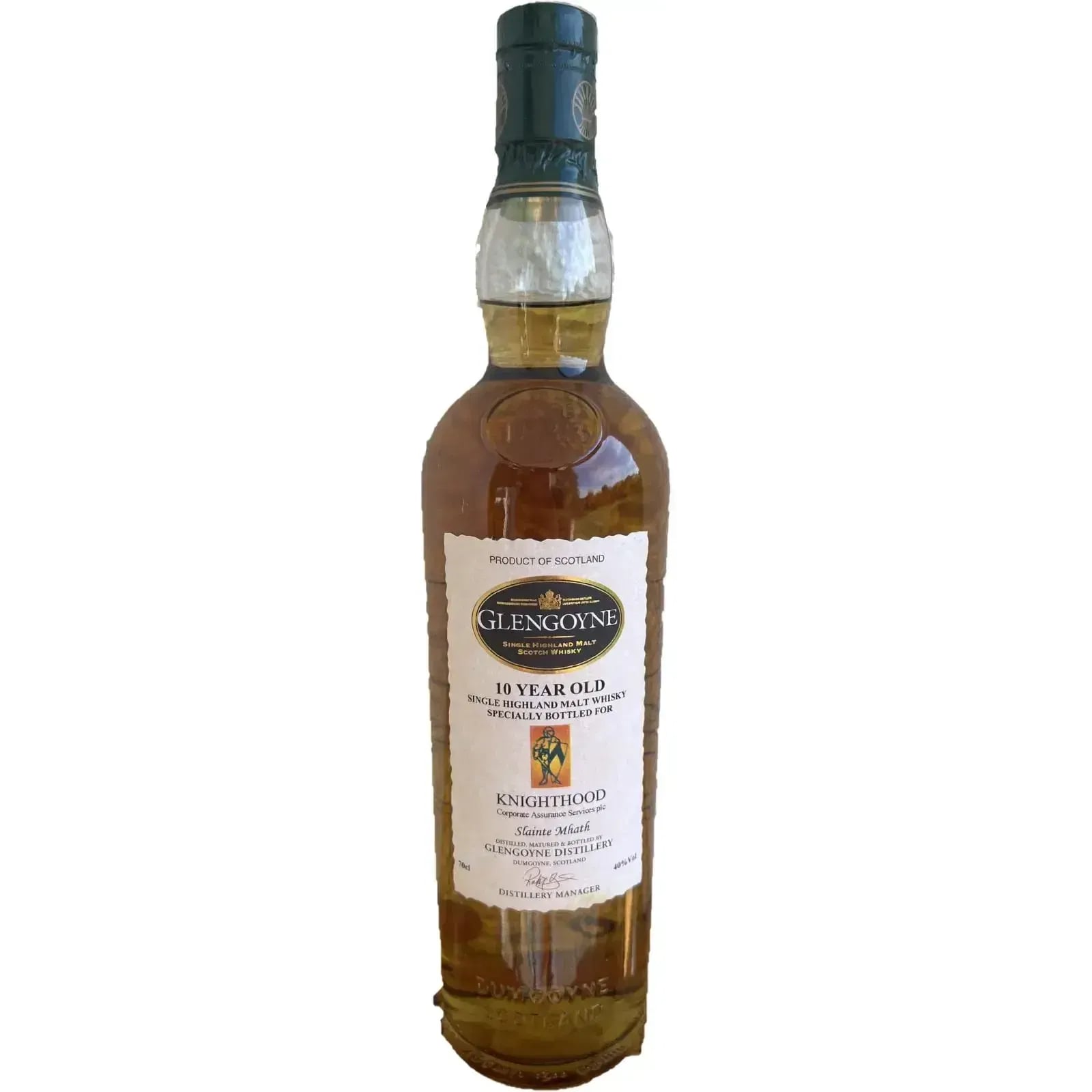 Glengoyne 10 Years Old Knighthood