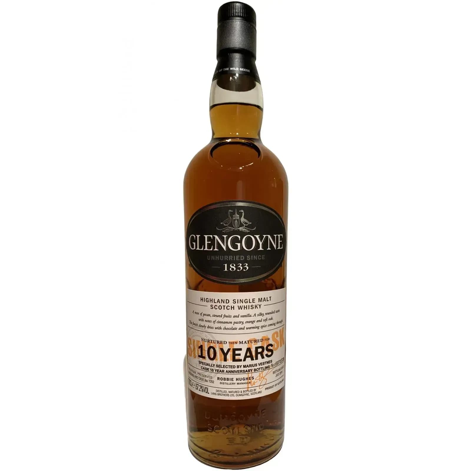Glengoyne 10 Years Old Single Cask Nr.1252