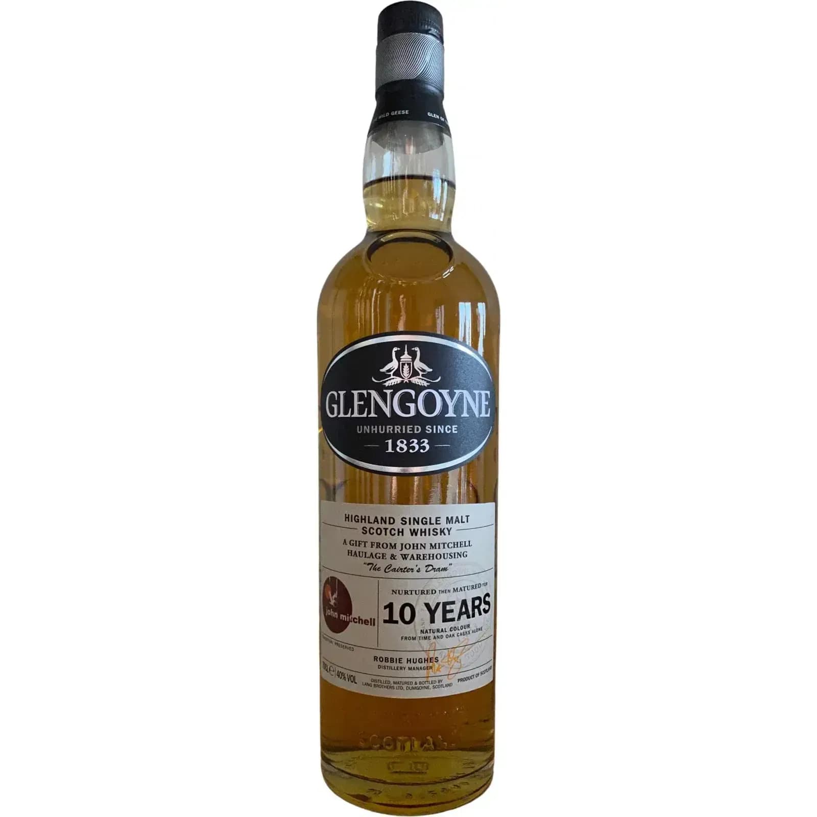Glengoyne 10 Years Old The Cairter'S Dram