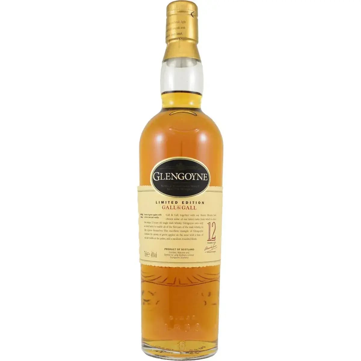 Glengoyne 12 Years Old Gall & Gall