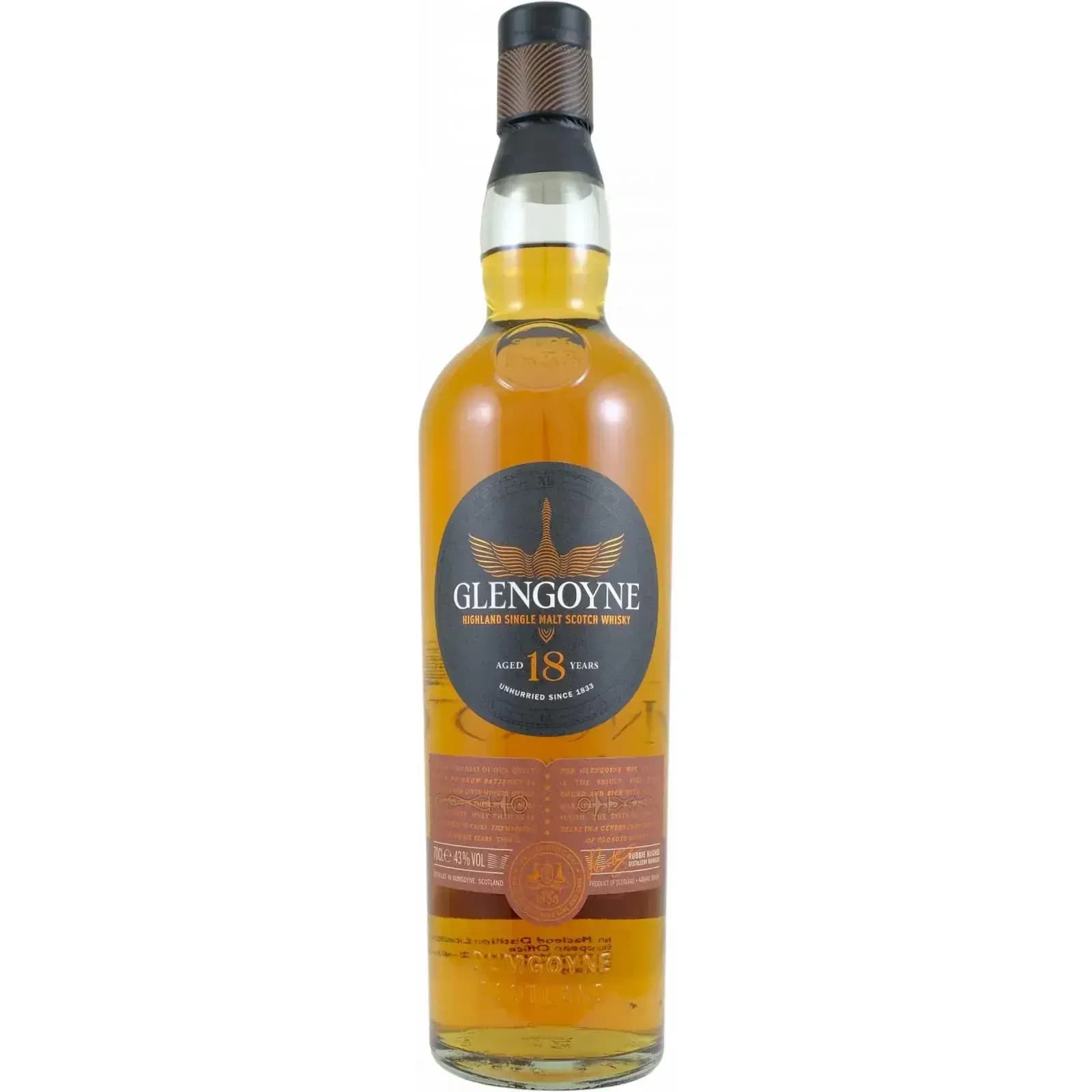 Glengoyne 18 Years Old Unhurried Since 1833
