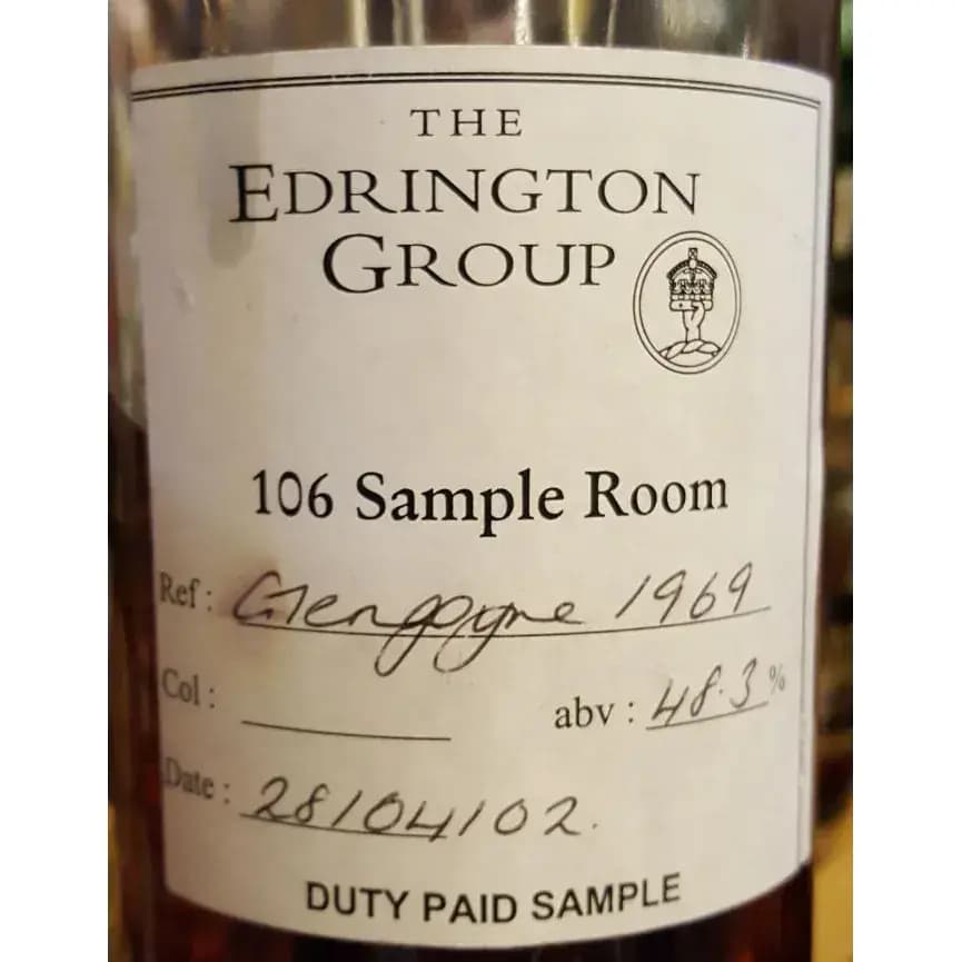 Glengoyne 1969 106 Sample Room