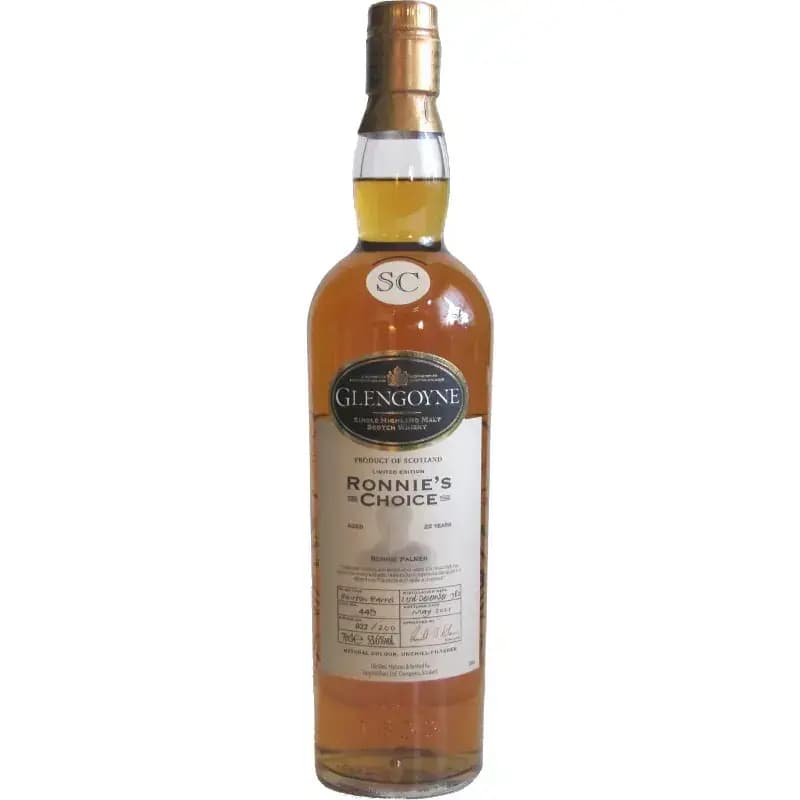 Glengoyne 1982 Ronnie'S Choice Cask Nr.449 22 Years Old
