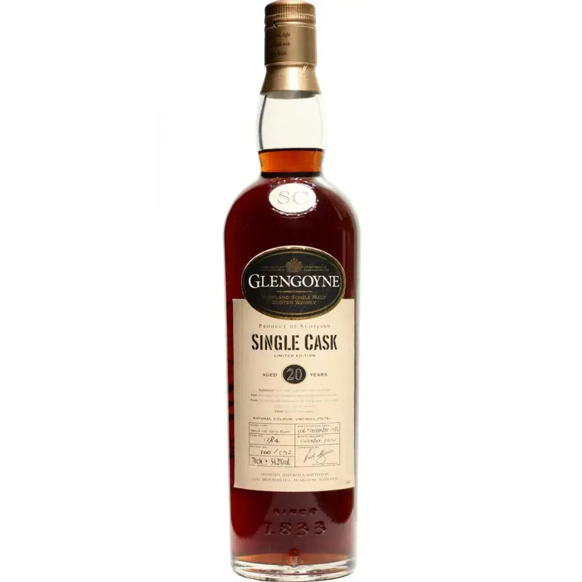 Glengoyne 1986 Single Cask Nr.1384 20 Years Old