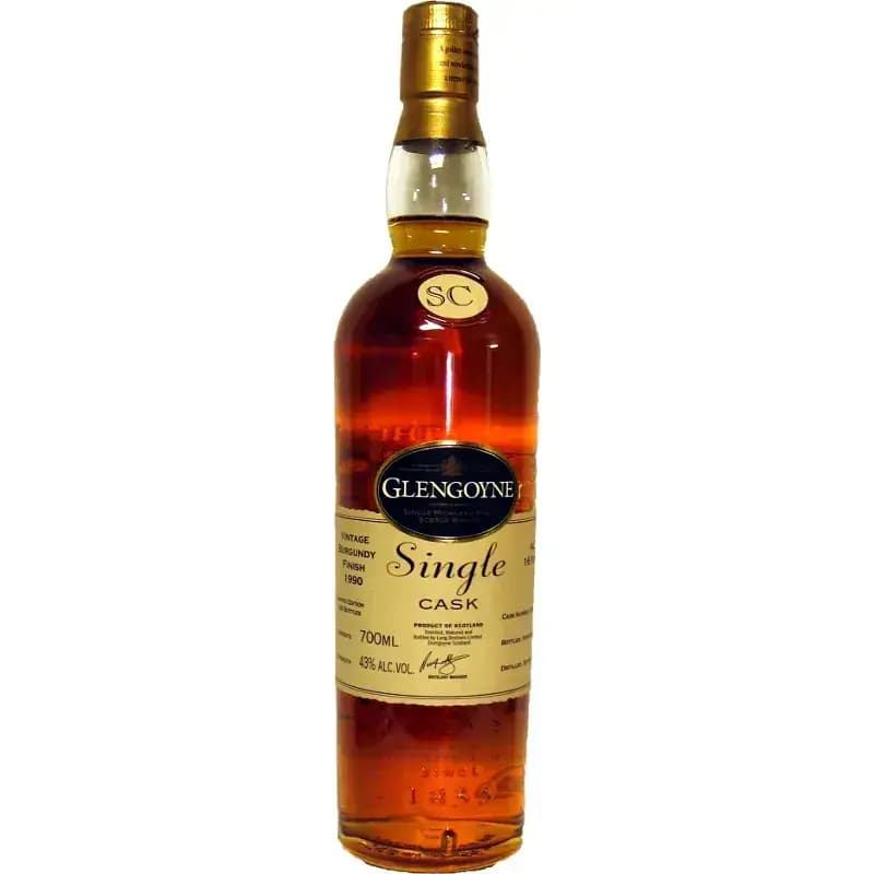 Glengoyne 1990 Burgundy Finish Single Cask Nr.90911 16 Years Old