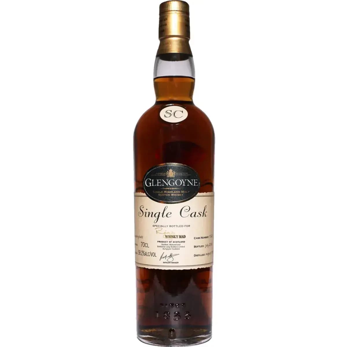 Glengoyne 1990 Single Cask Nr.1520 15 Years Old