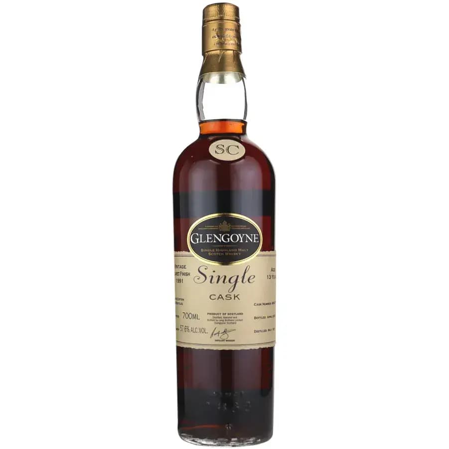 Glengoyne 1991 Claret Finish Single Cask Nr.90473 13 Years Old