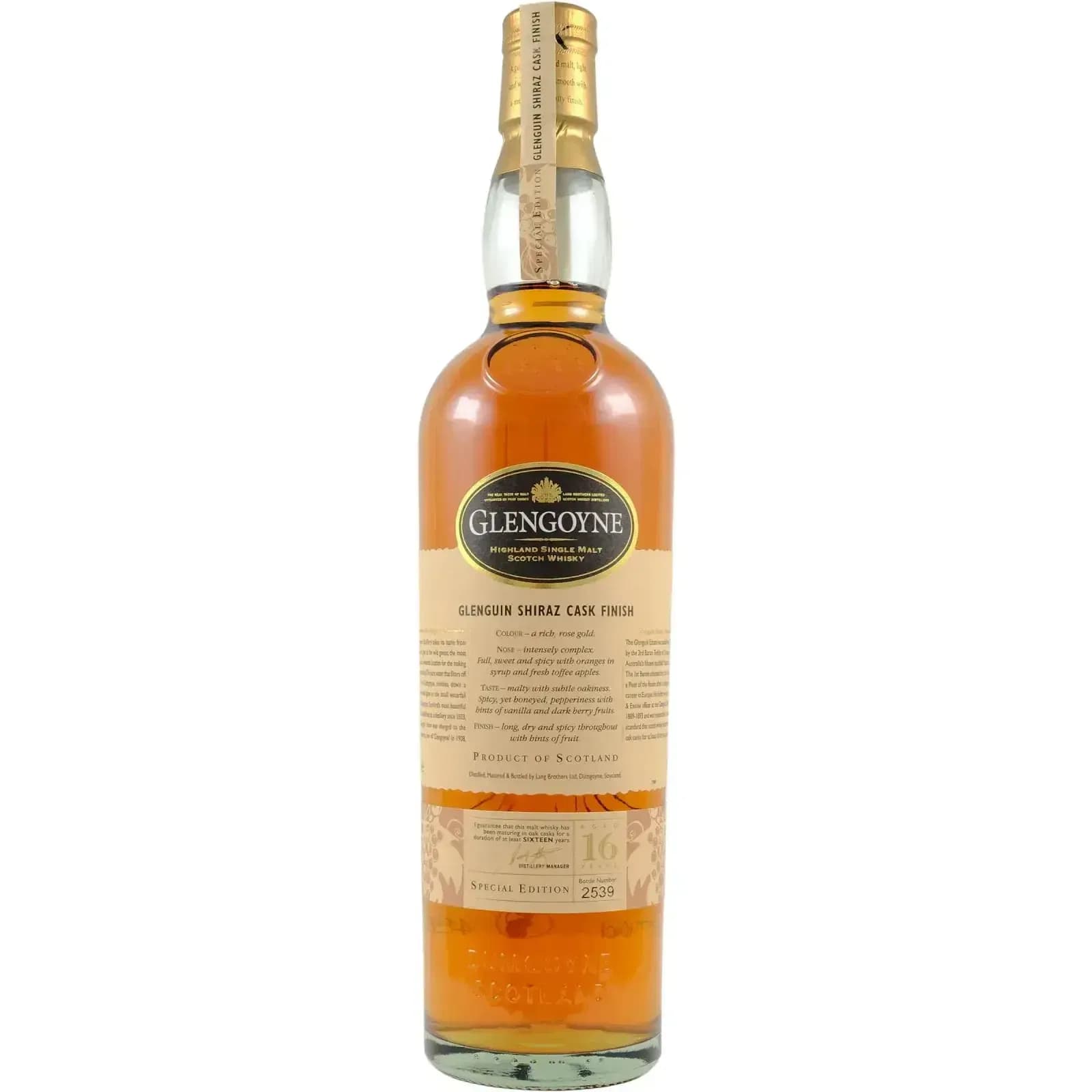 Glengoyne 1992 Glenguin Shiraz Cask Finish 16 Years Old