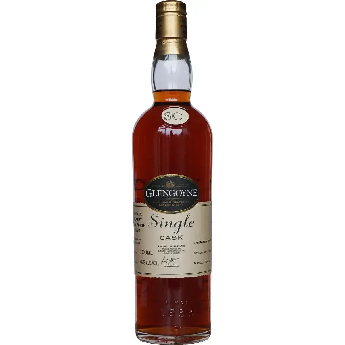 Glengoyne 1994 Claret Finish Single Cask Nr.90482 11 Years Old