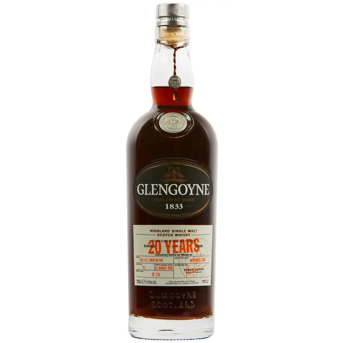 Glengoyne 1998 Cask Nr.753 20 Years Old