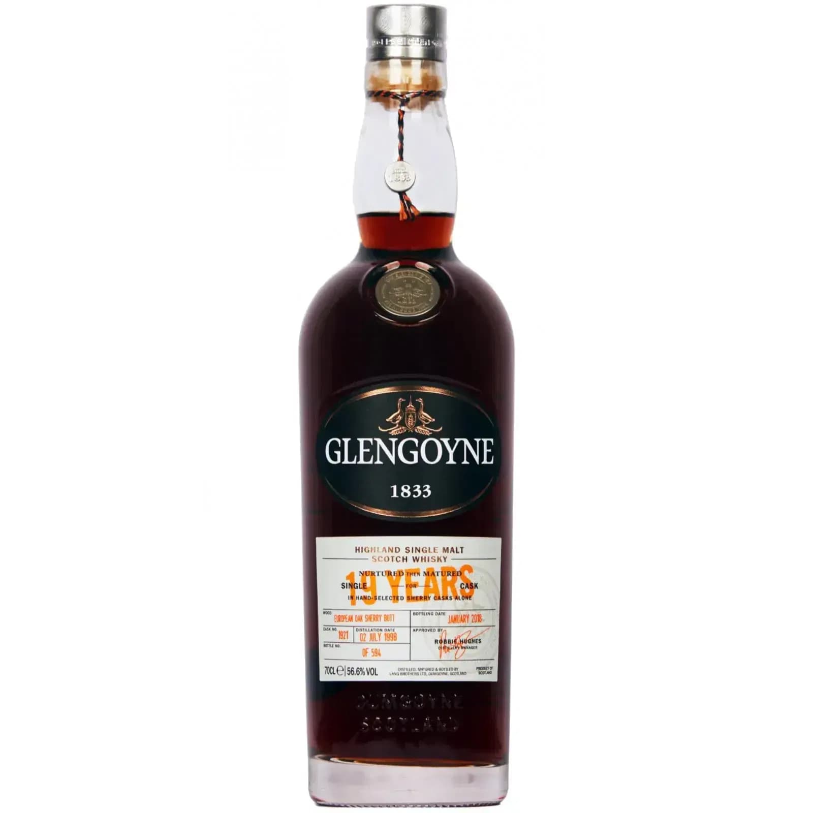 Glengoyne 1998 Single Cask Nr.1921 19 Years Old