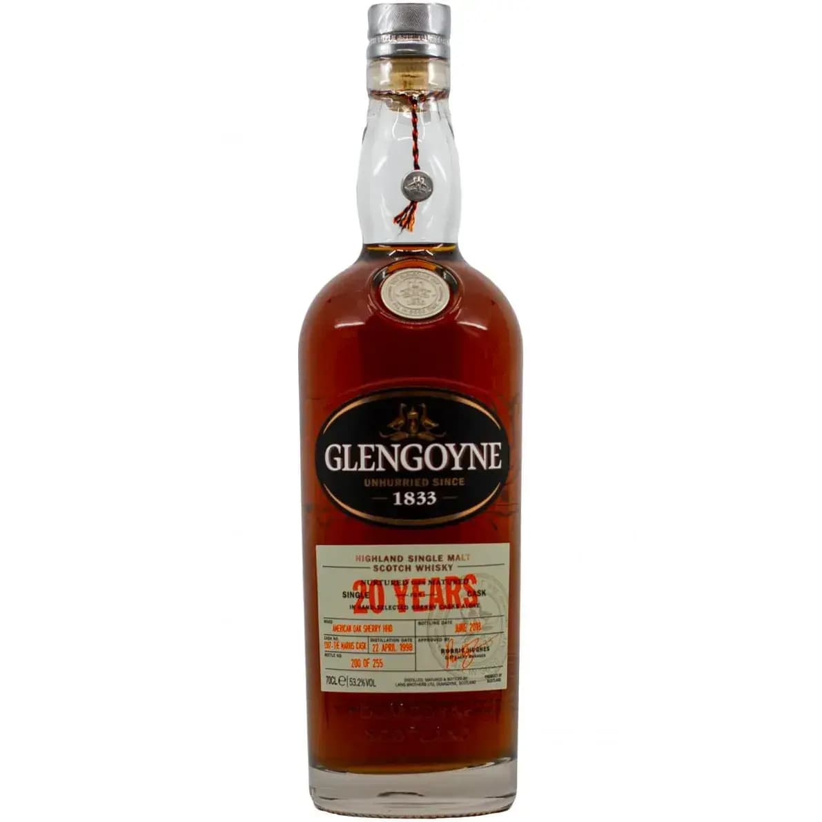 Glengoyne 1998 The Marius Cask Nr.1387 20 Years Old