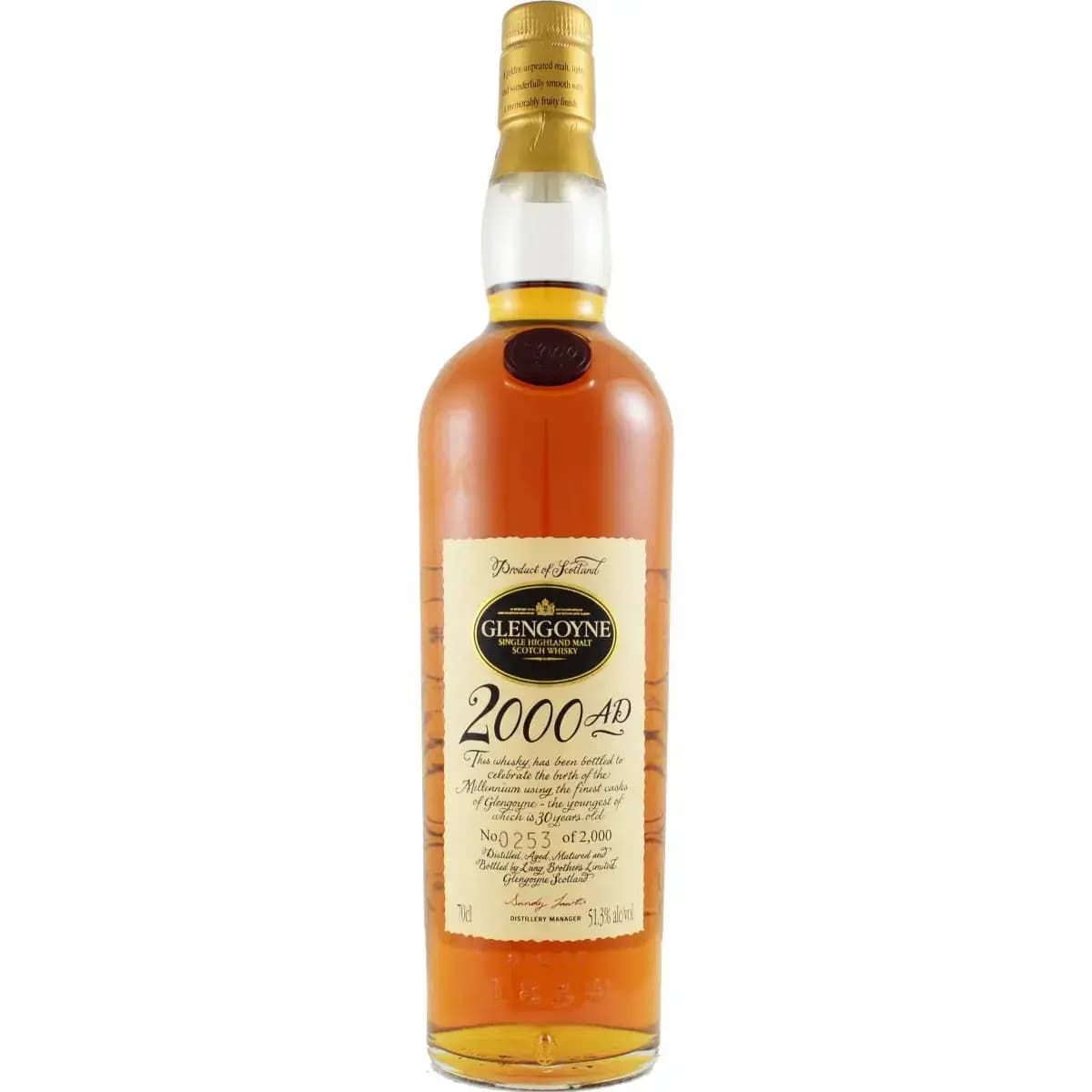 Glengoyne 2000 Ad Clock Edition 30 Years Old