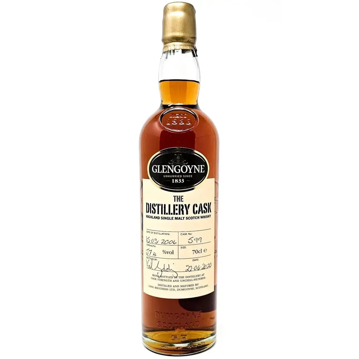 Glengoyne 2006 The Distillery Cask Nr.619