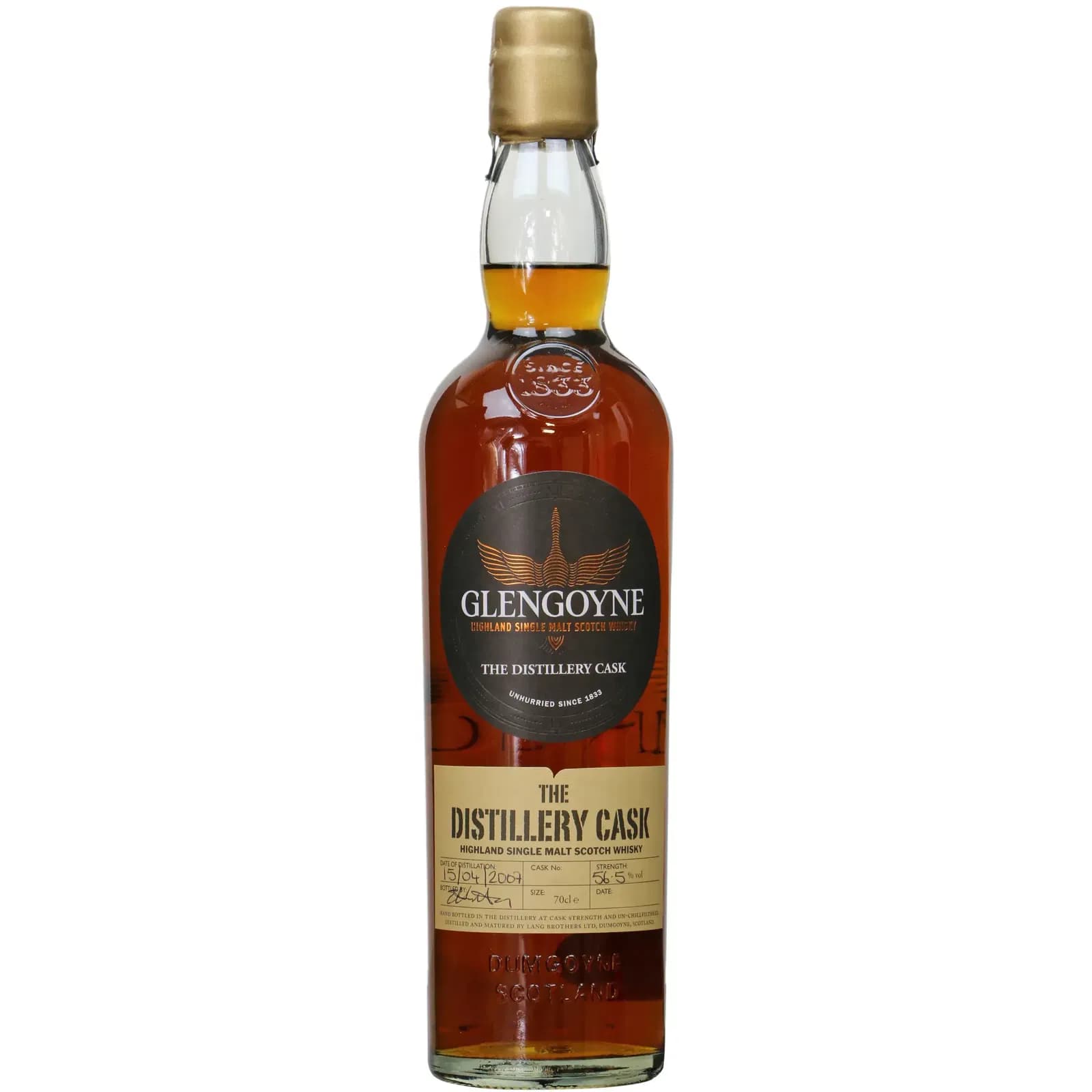 Glengoyne 2007 The Distillery Cask Nr.911