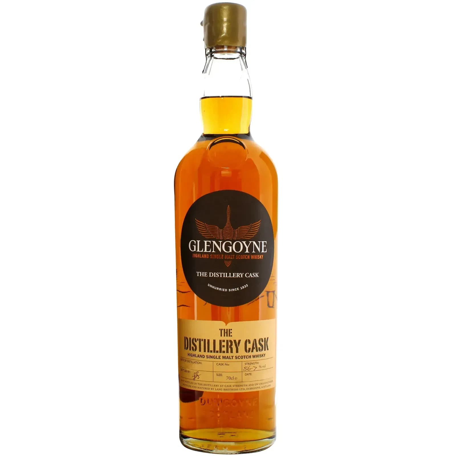 Glengoyne 2008 The Distillery Cask Nr.988 14 Years Old