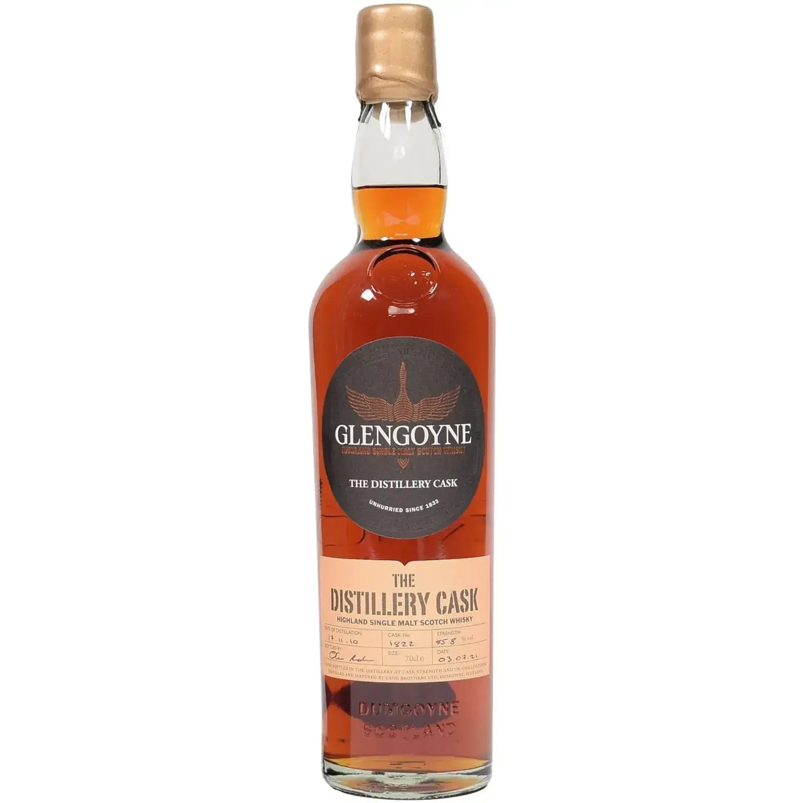 Glengoyne 2010 The Distillery Cask Nr.1822
