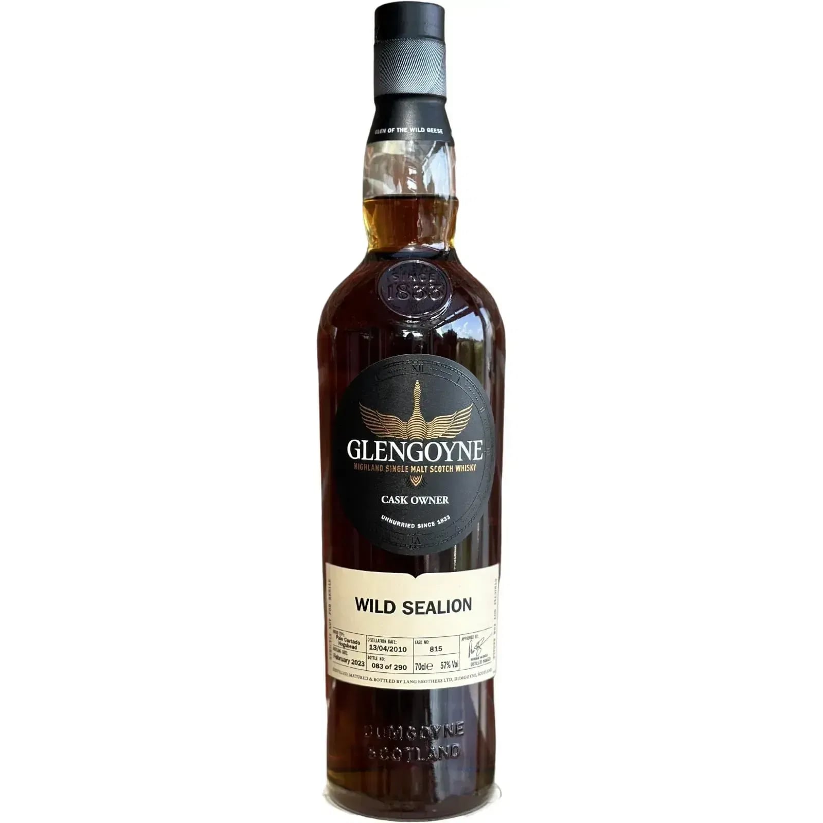 Glengoyne 2010 Wild Sealion Cask Nr.815