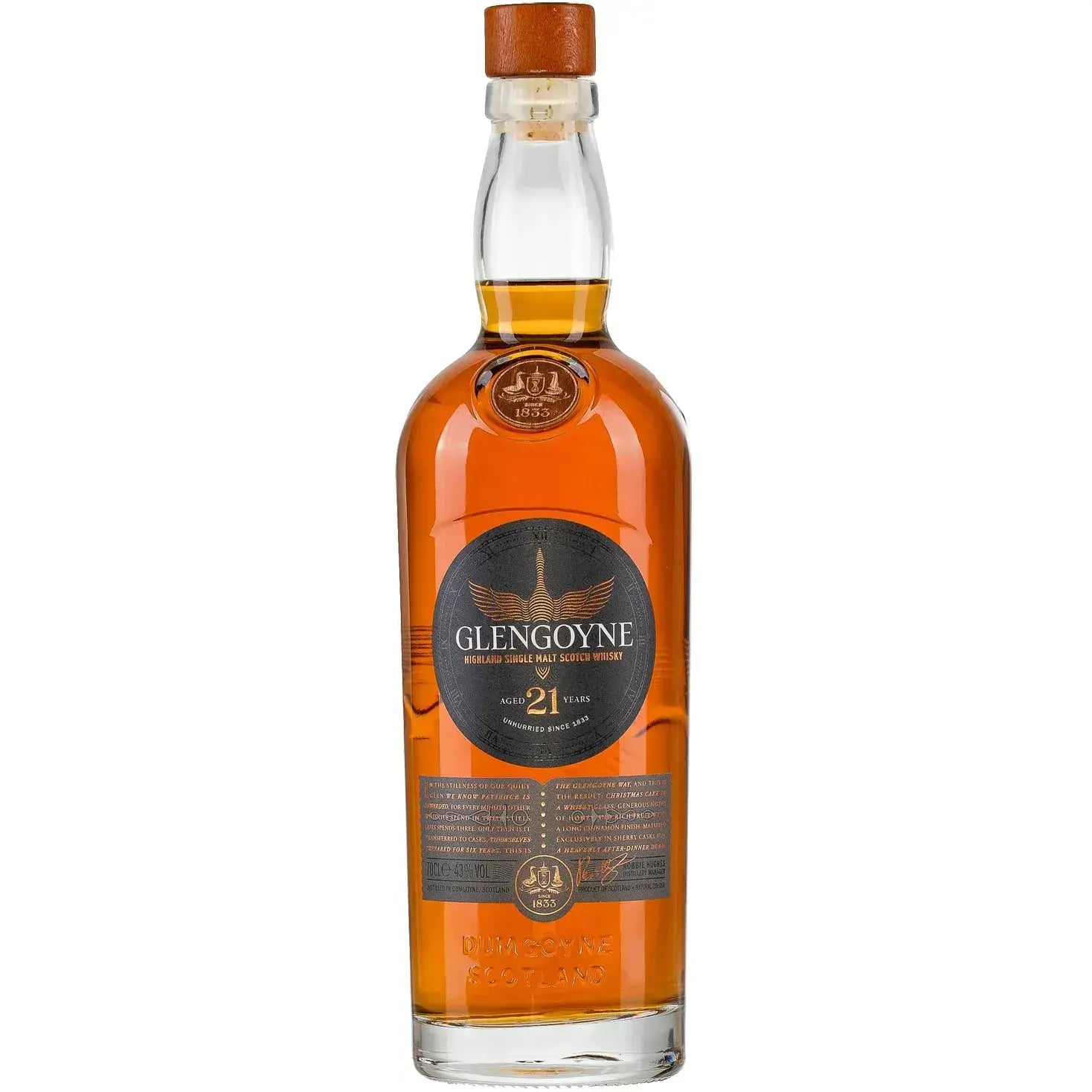 Glengoyne 21 Years Old Unhurried Since 1833