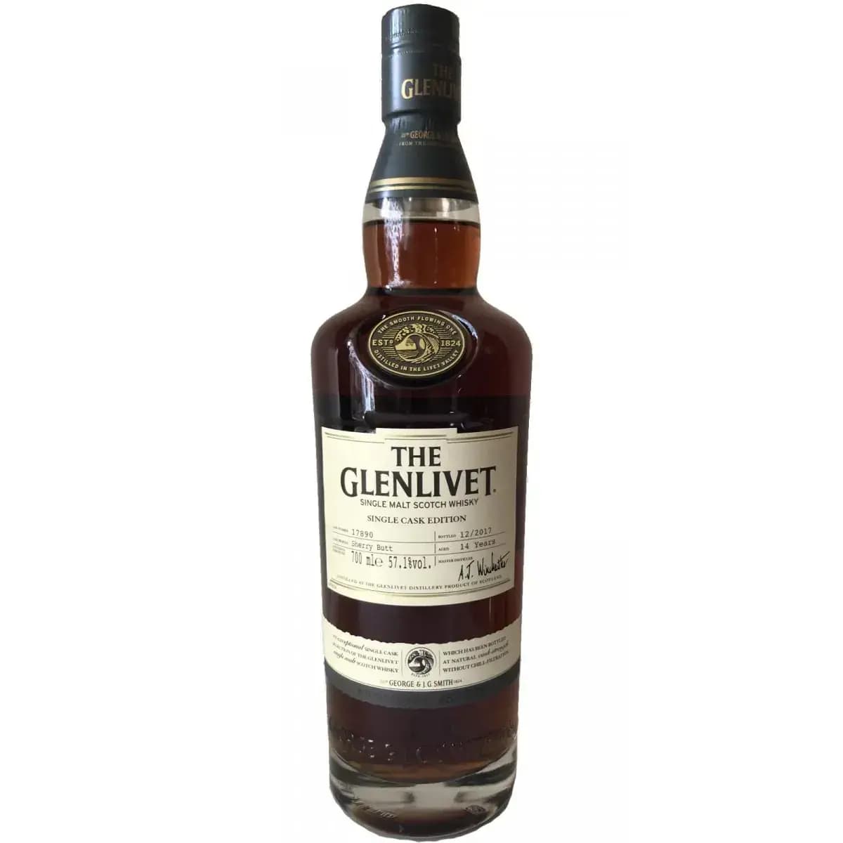 Glenlivet 14 Years Old Single Cask Edition Nr.17890