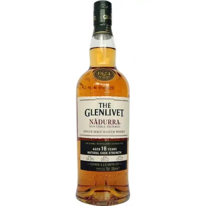 Glenlivet 16 Years Old NÃ durra Batch 0512T