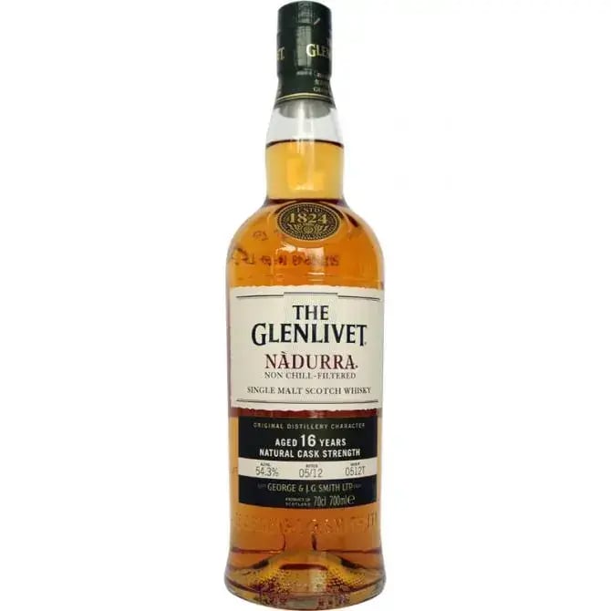 Glenlivet 16 Years Old NÃ durra Batch 0512T