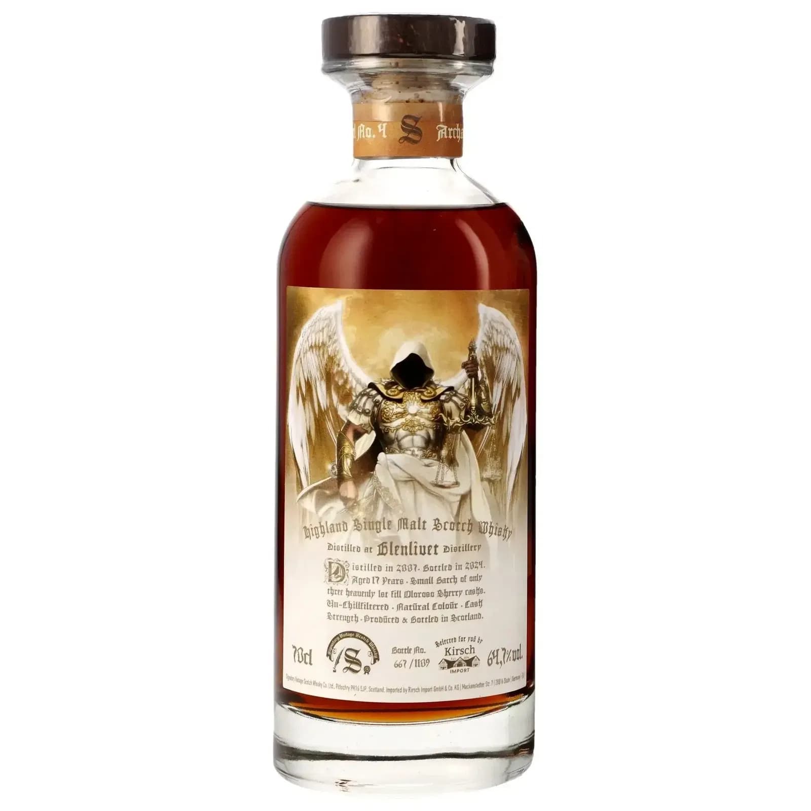 Glenlivet 17 Years Old 2007 Horsemen & Archangels Signatory Vintage