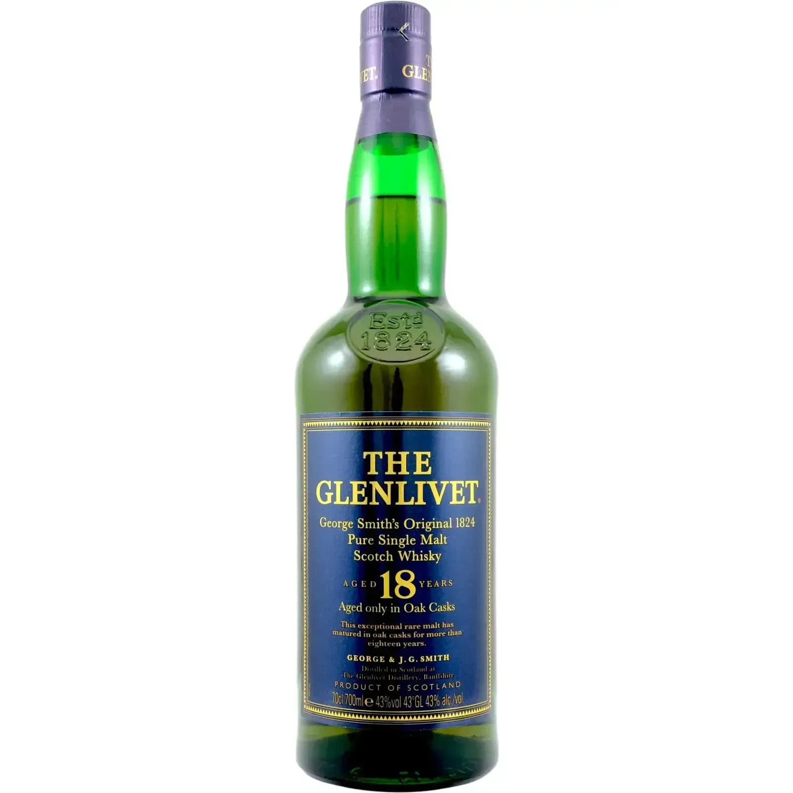 Glenlivet 18 Years Old Dark Label