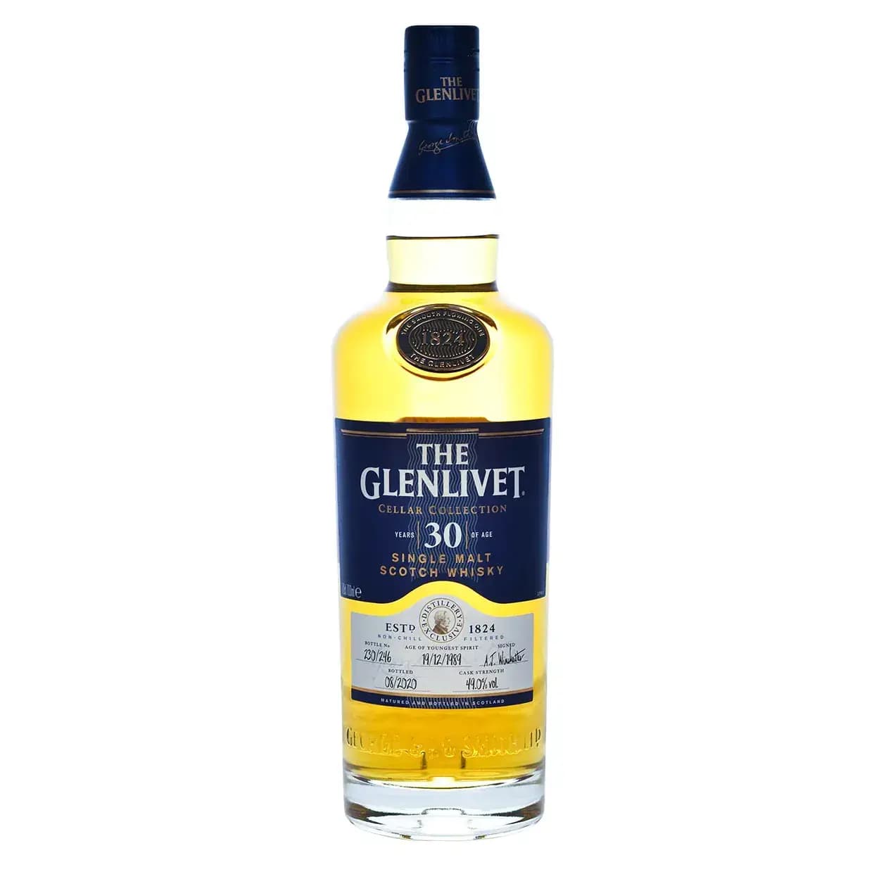 Glenlivet 30 Years Old 1989 Cellar Collection