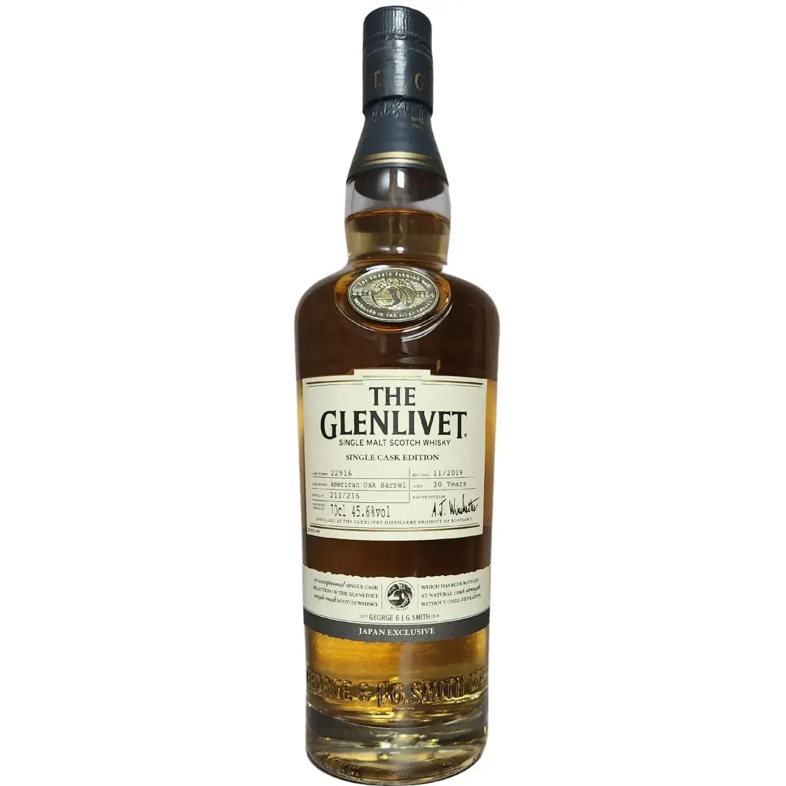 Glenlivet 30 Years Old Single Cask Edition Nr.22916