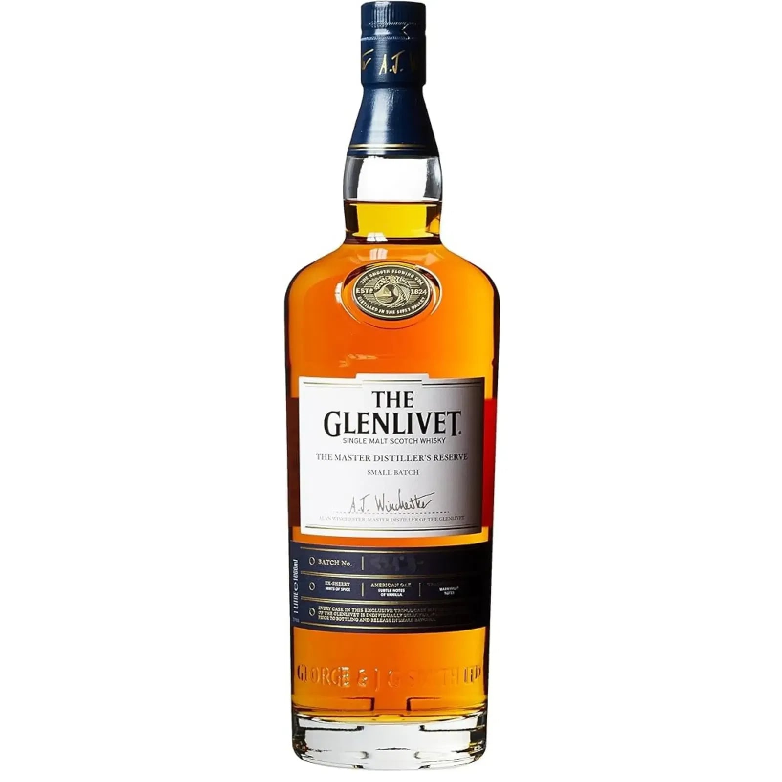 Glenlivet The Master Distillers Reserve Small Batch Batch 9378/008