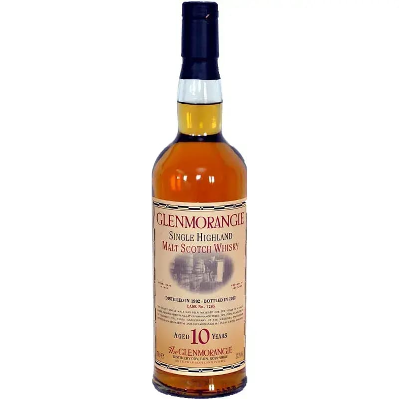 Glenmorangie 10 Years Old 1992 10Th Anniversary Partnership Bacardi-Martini And Glenmorangie Cask Nr.1285