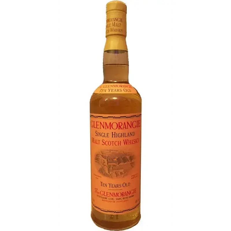 Glenmorangie 10 Years Old Man With Scythe Backlabel