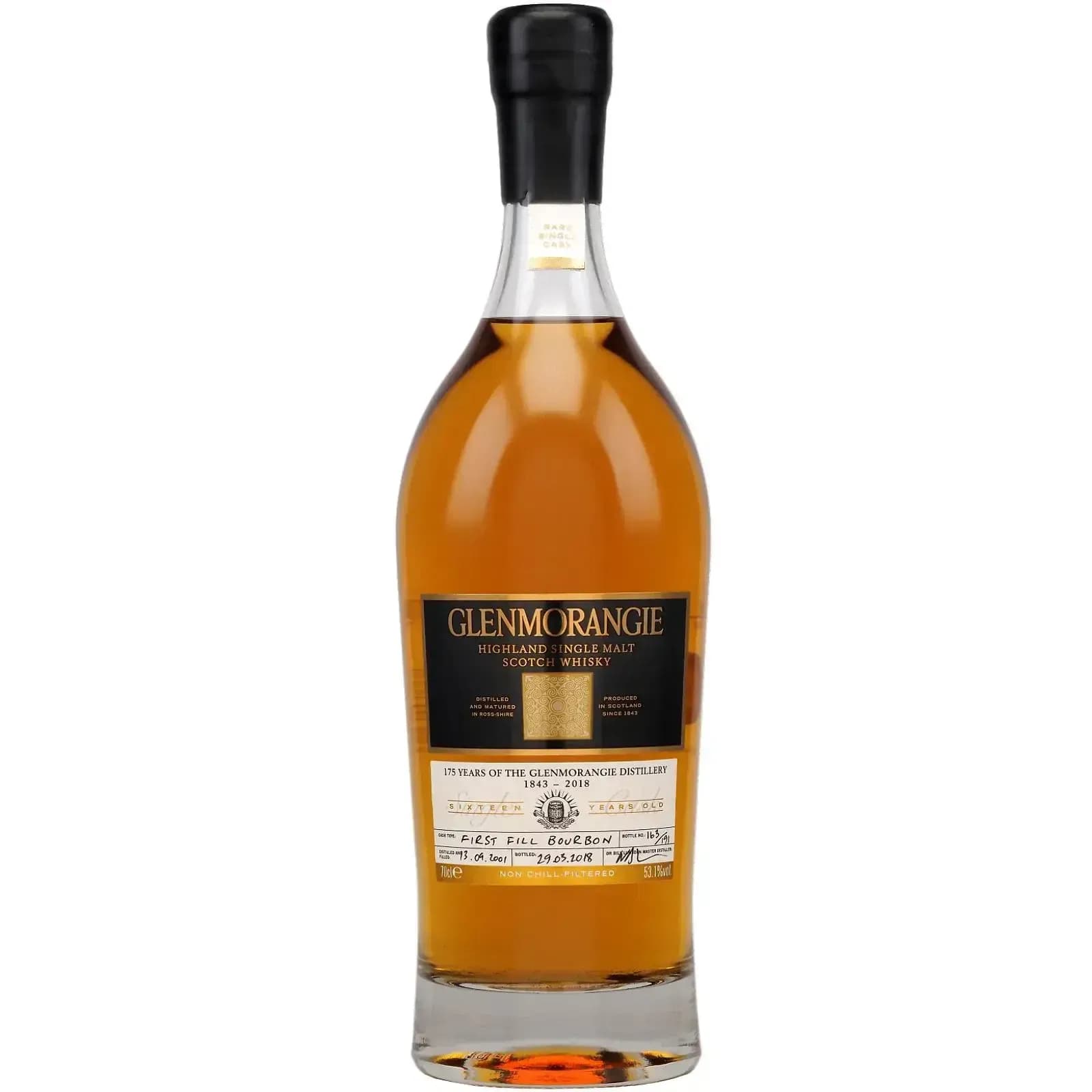 Glenmorangie 2001 175 Years Of The Glenmorangie Distillery 1843-2018