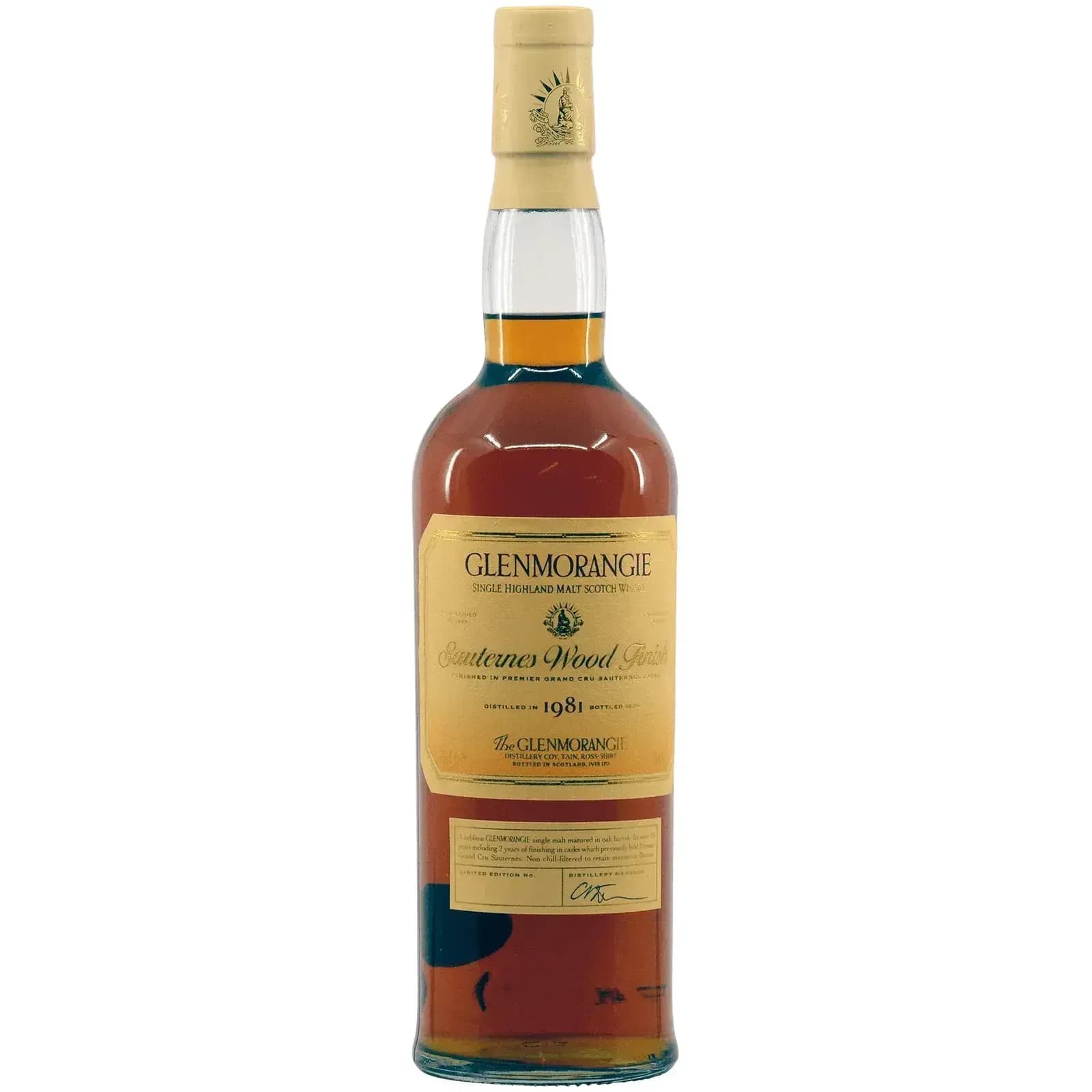 Glenmorangie 21 Years Old 1981 Sauternes Wood Finish