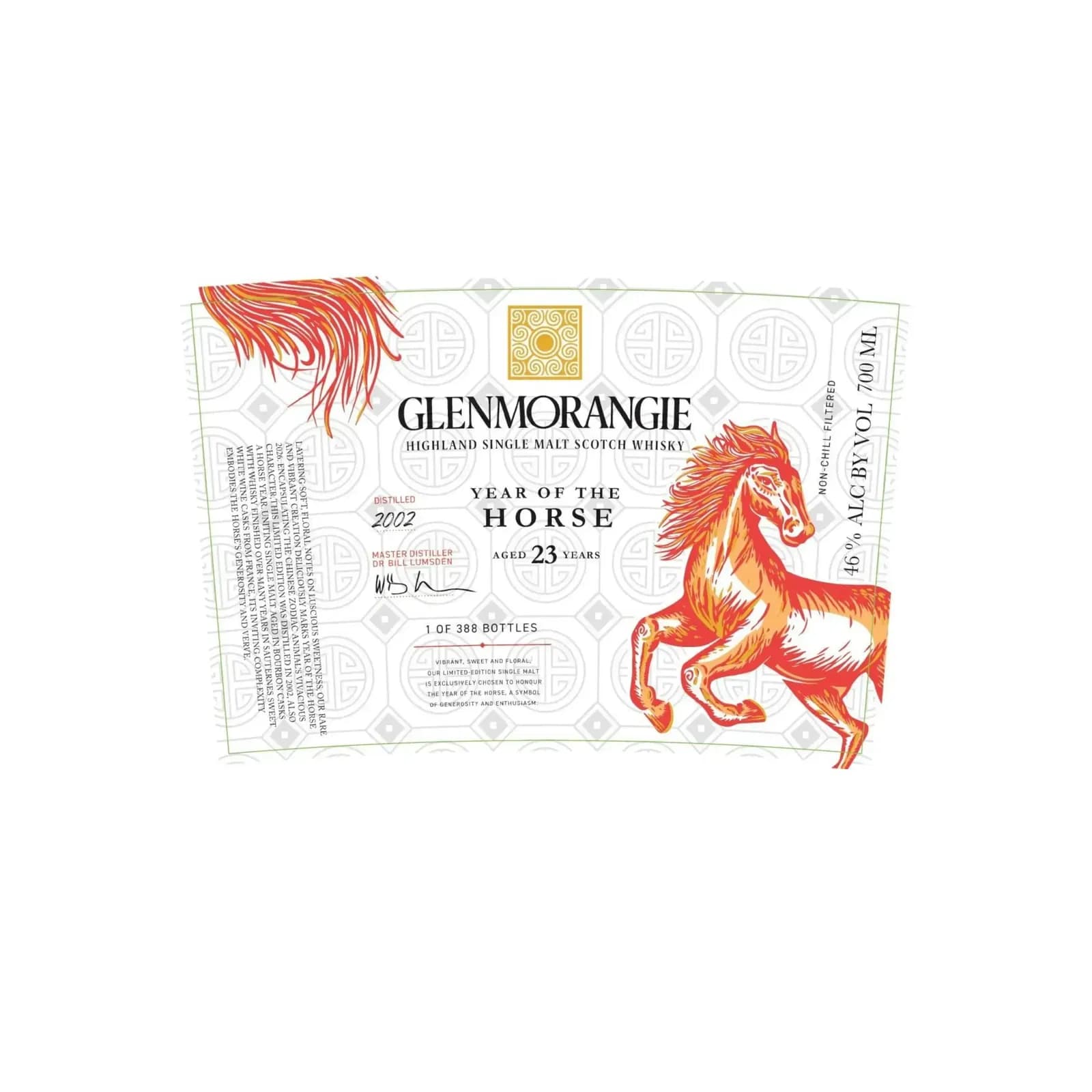Glenmorangie 23 Years Old - Year of The Horse