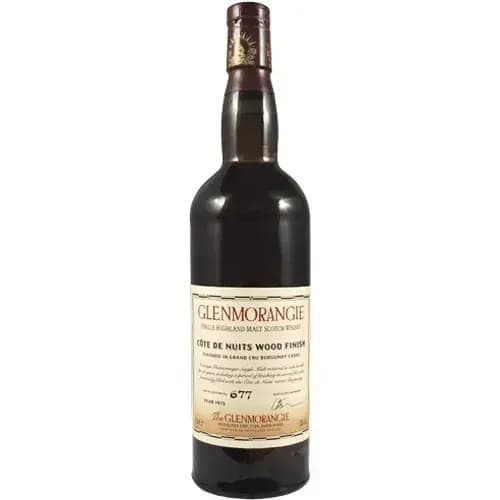 Glenmorangie 25 Years Old 1975 Cote De Nuits Wood Finish Limited Edition