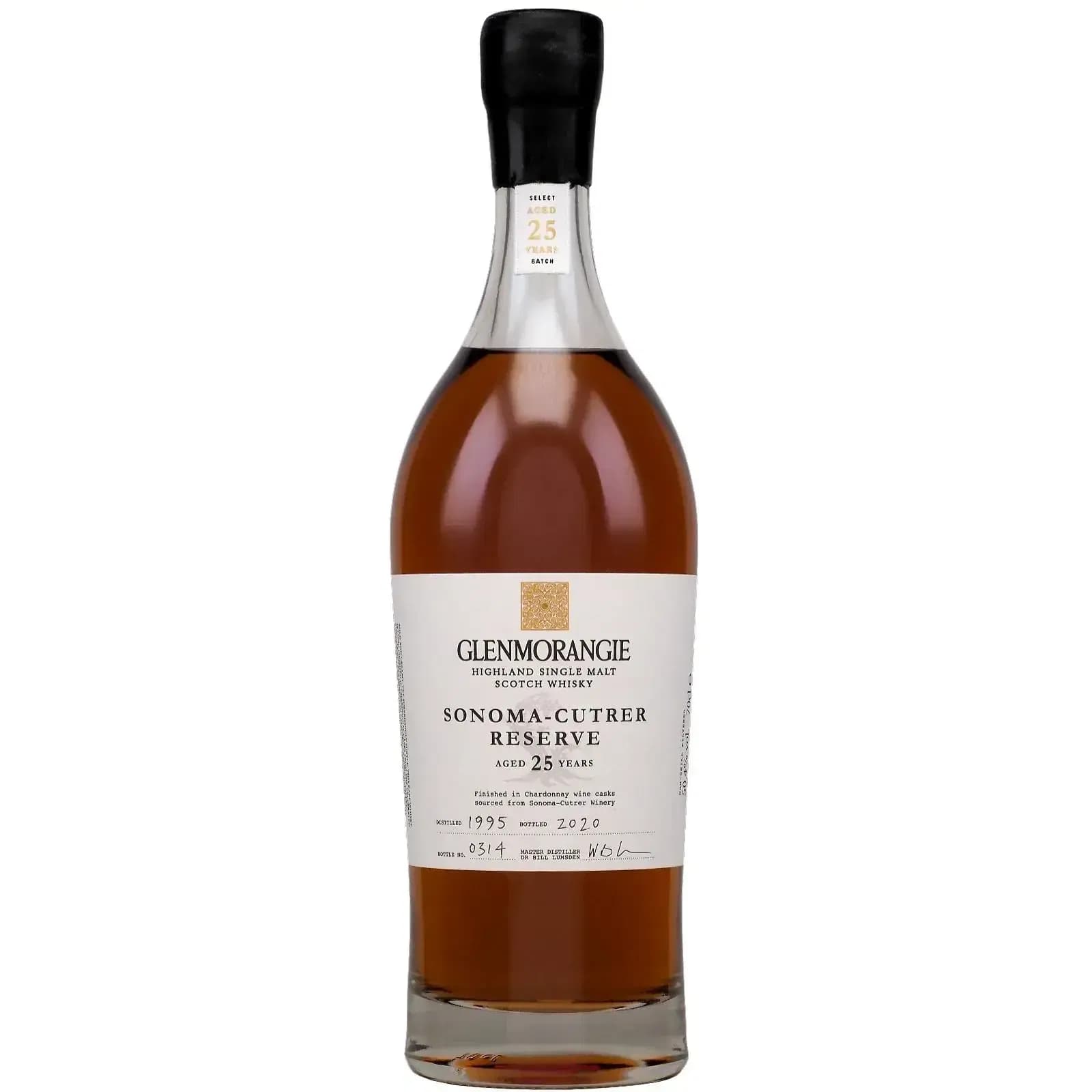 Glenmorangie 25 Years Old 1995 Sonoma-Cutrer Reserve
