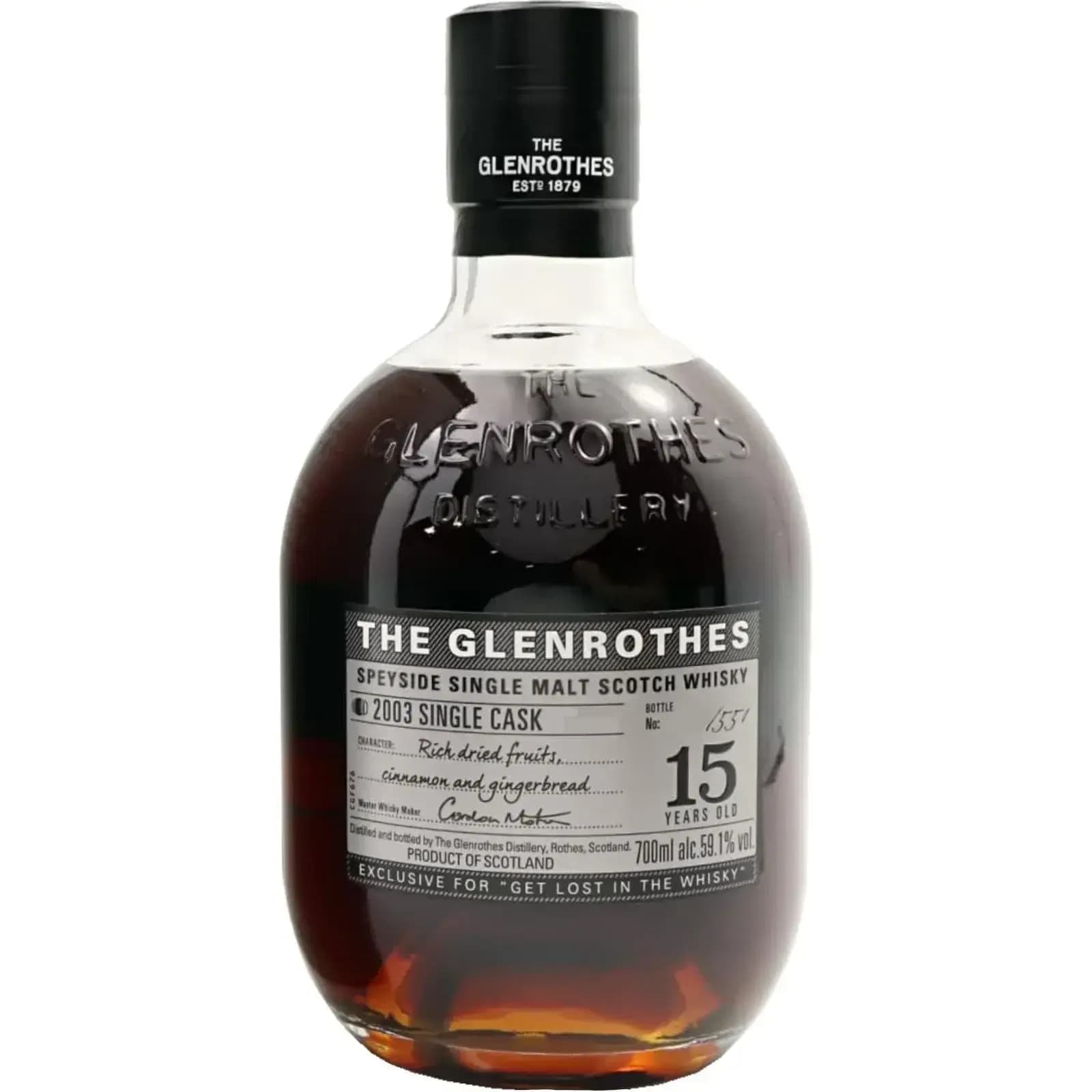 Glenrothes 15 Years Old 2003 Single Cask Nr.5575