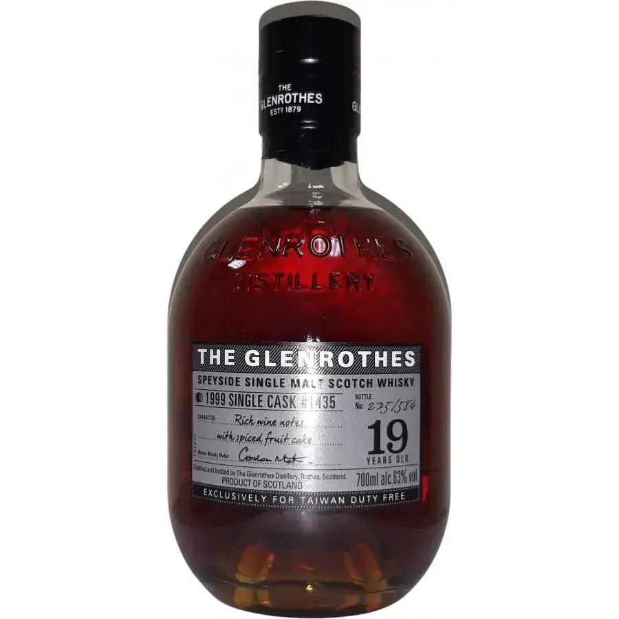 Glenrothes 19 Years Old 1999 Single Cask Nr.1435