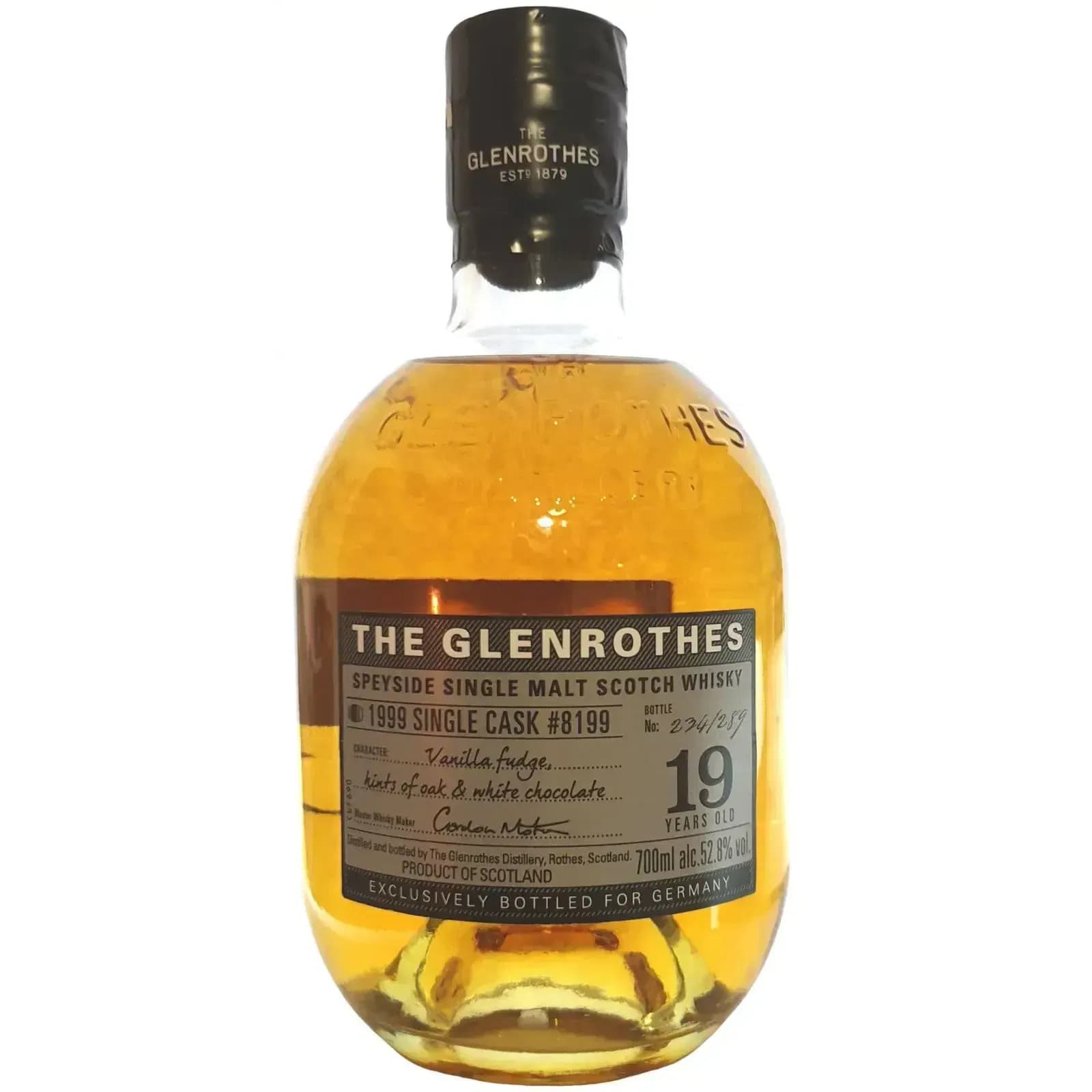 Glenrothes 19 Years Old 1999 Single Cask Nr.8199