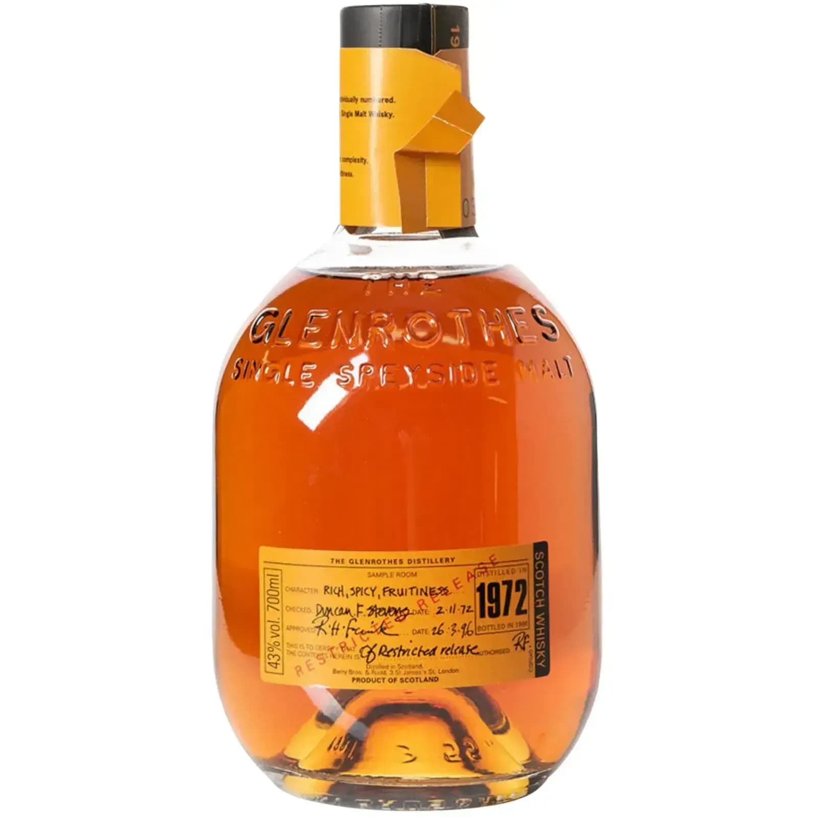 Glenrothes 1972 Restricted Release