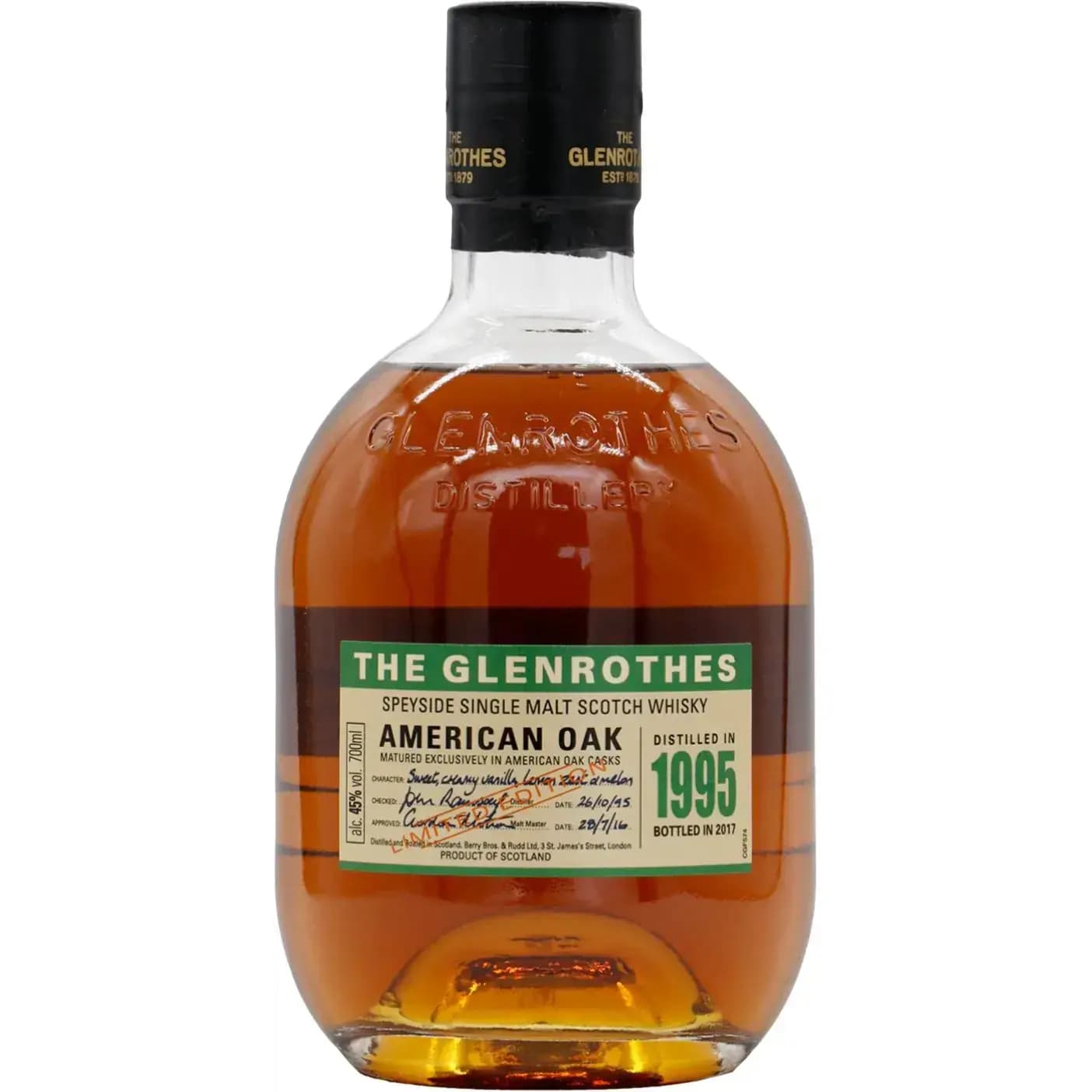 Glenrothes 1995 American Oak